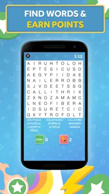 Perk Word Search android App screenshot 0